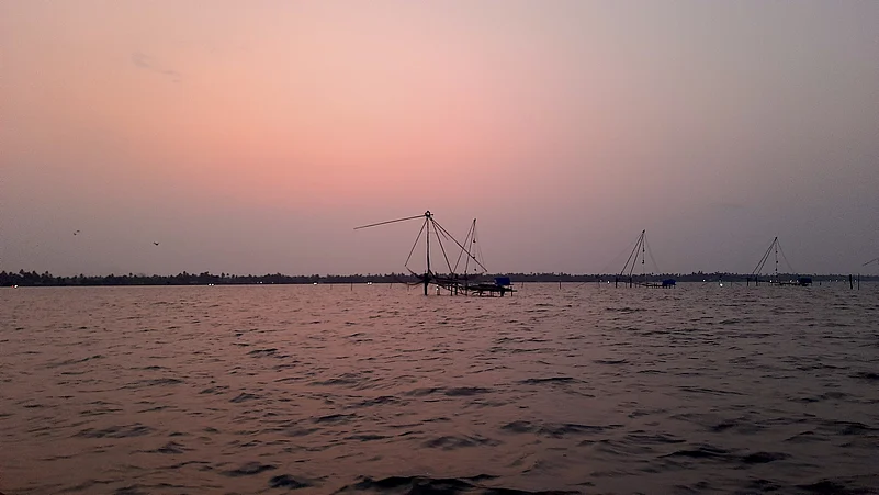 The stand-alone Chinese fishing nets of Veeranpuzha